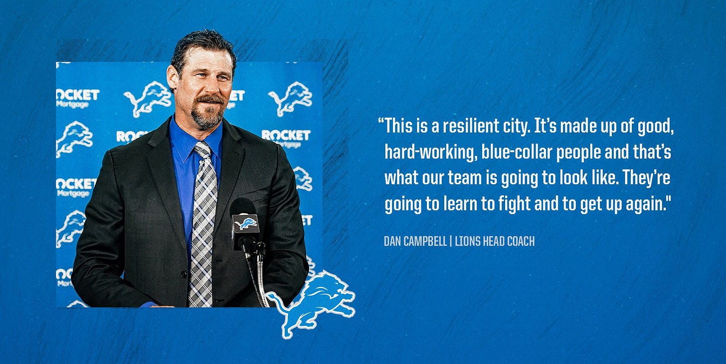 Head Coach Dan Campbell | Detroit Lions - DetroitLions.com