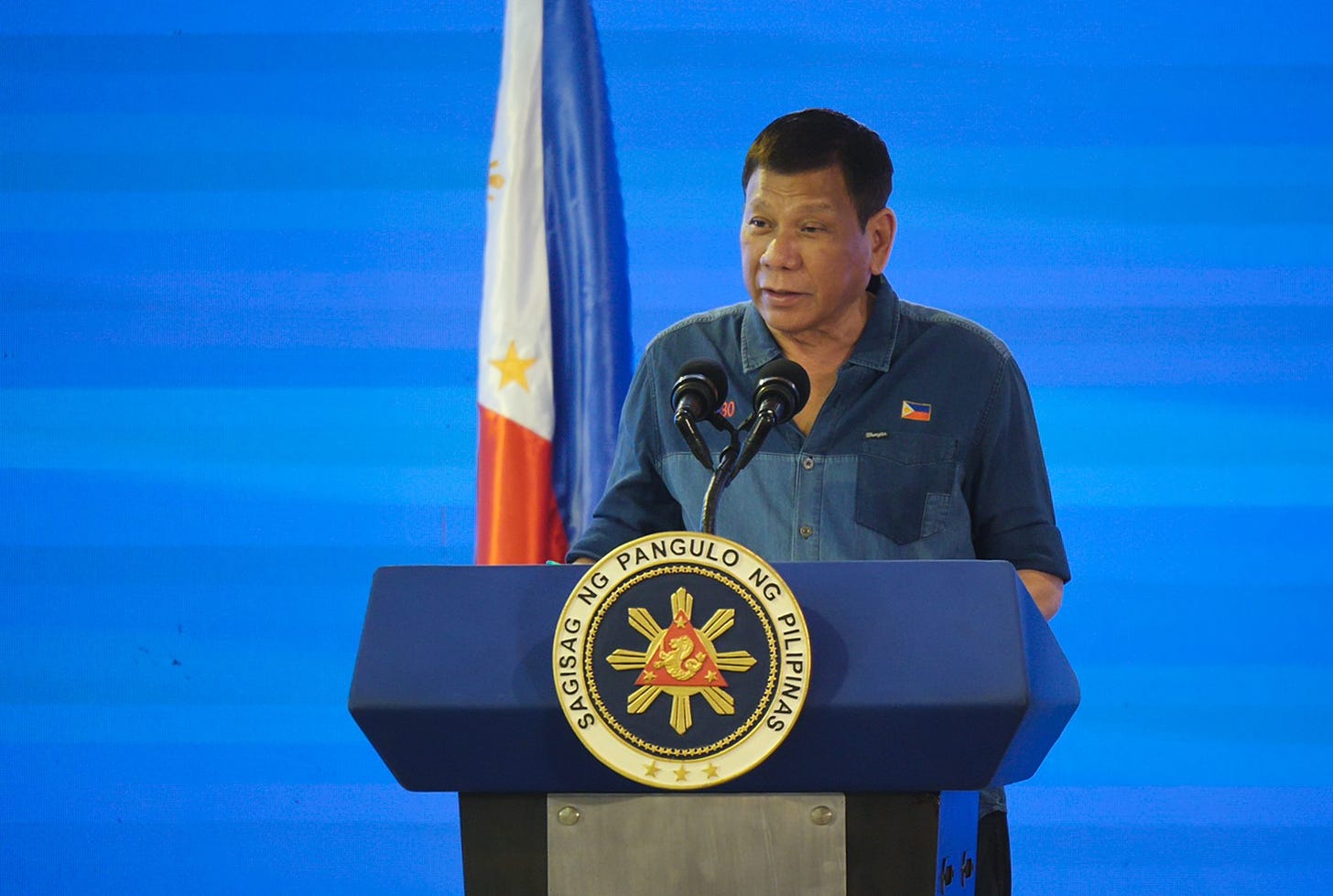Philippines President Rodrigo Duterte (Image: Presidential Communications Operations Office/@pcoogov)