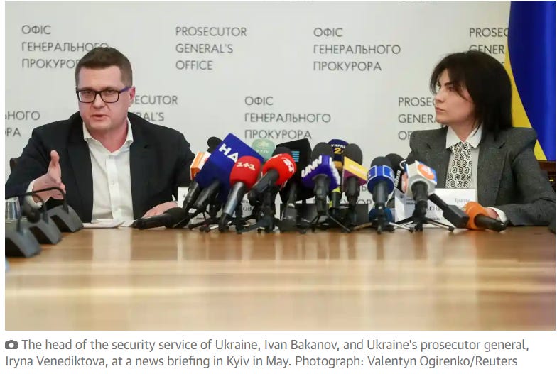 Ukraine: Zelenskiy fires spy chief and top state prosecutor