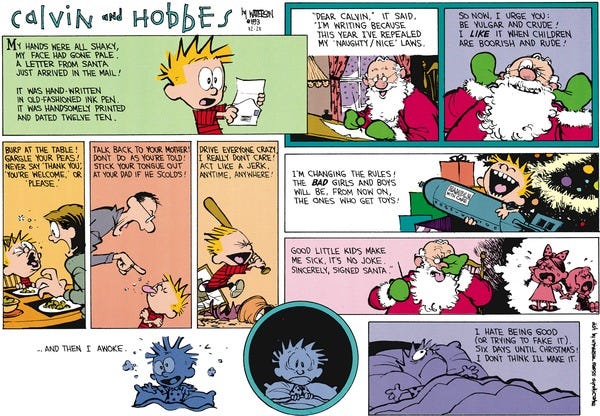 Celebrate the Holidays with Calvin and Hobbes! - GoComics