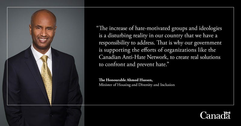 Canadian Heritage on Twitter: "Hate has no place in our schools,  communities, workplaces or in Canada. The #GC is proud to support the work  of the @antihateca in launching its toolkit: Confronting