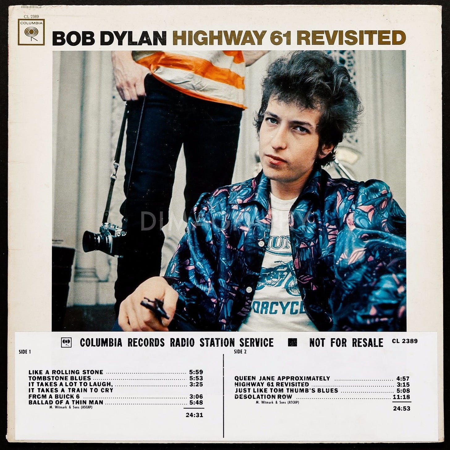 popsike.com - BOB DYLAN HIGHWAY 61 REVISITED US ORIG'65 COLUMBIA MONO 1ST  PRESS DJ COPY - auction details