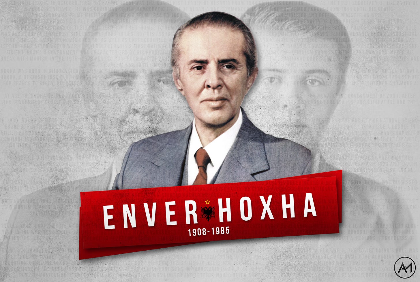 Enver Hoxha Wallpaper 2016 by AbizZ on DeviantArt