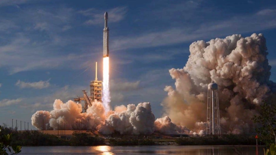What is the environmental impact of the SpaceX Falcon Heavy launch? | BBC  Science Focus Magazine