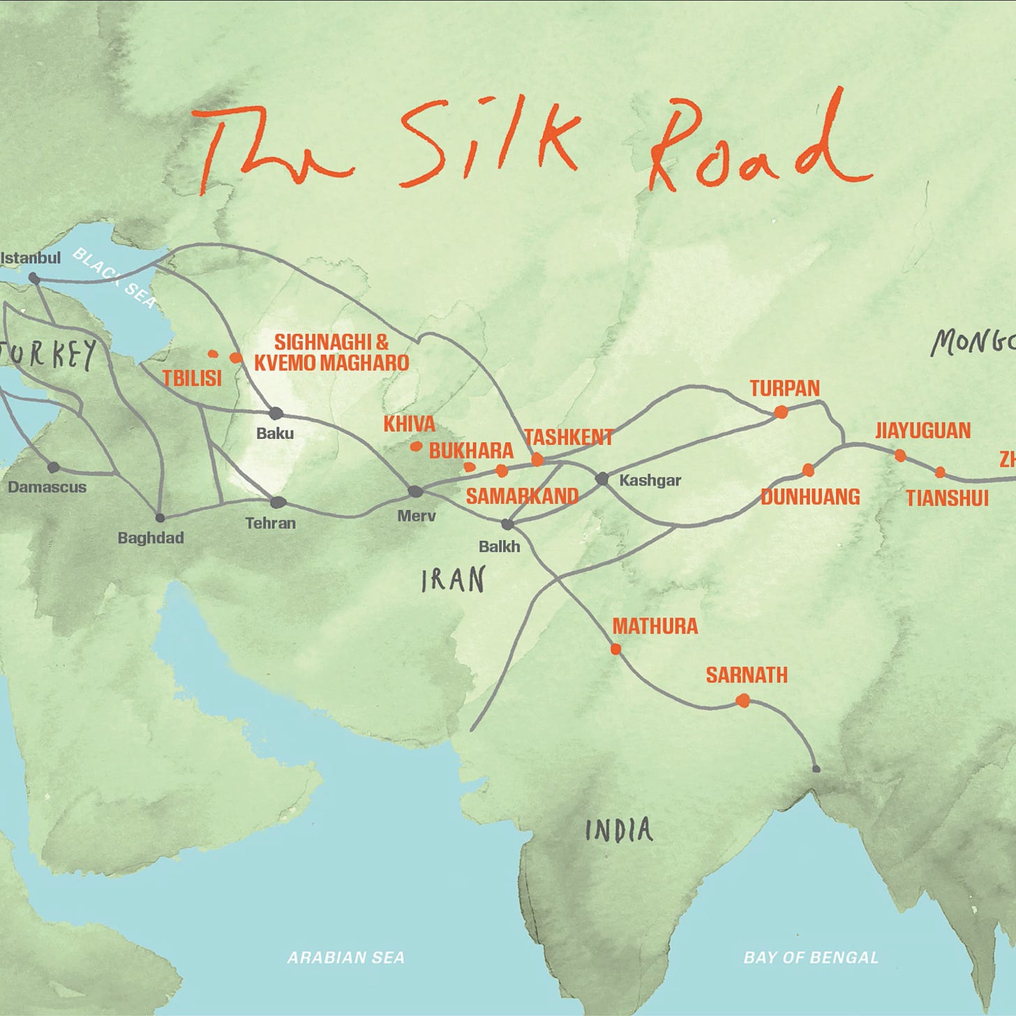 The Silk Road: The Route That Made the World - The New York Times