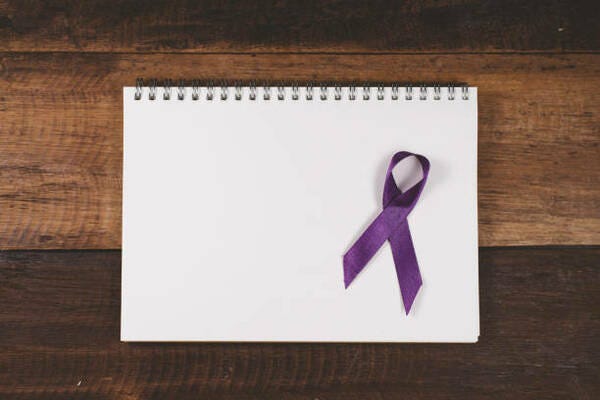 The Purple Awareness Ribbon represents Epilepsy