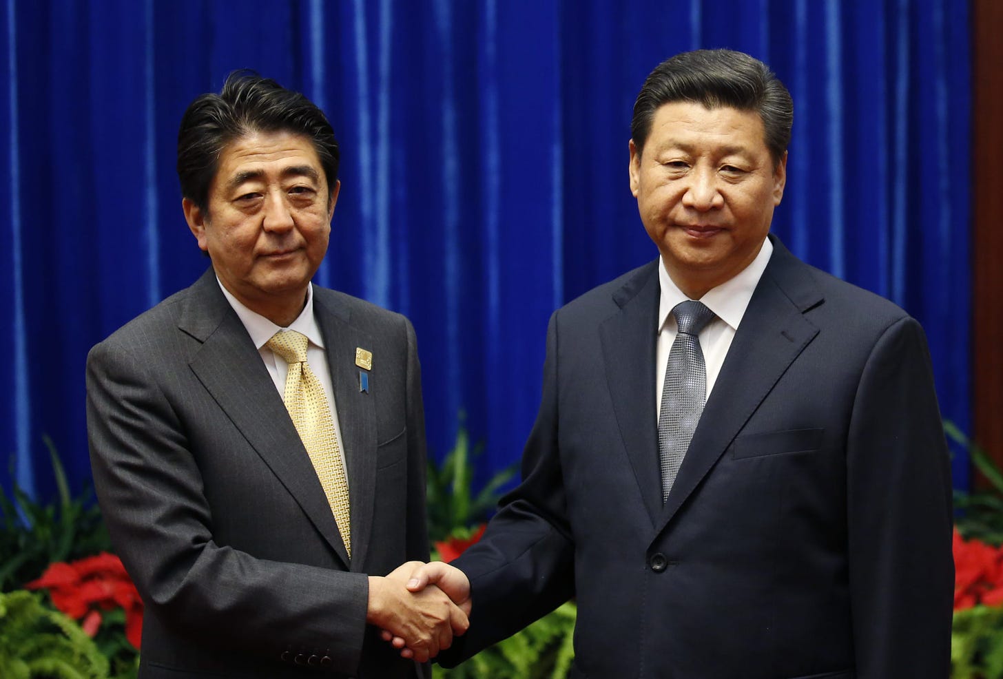 Abe & Xi: From handshake to highfive?