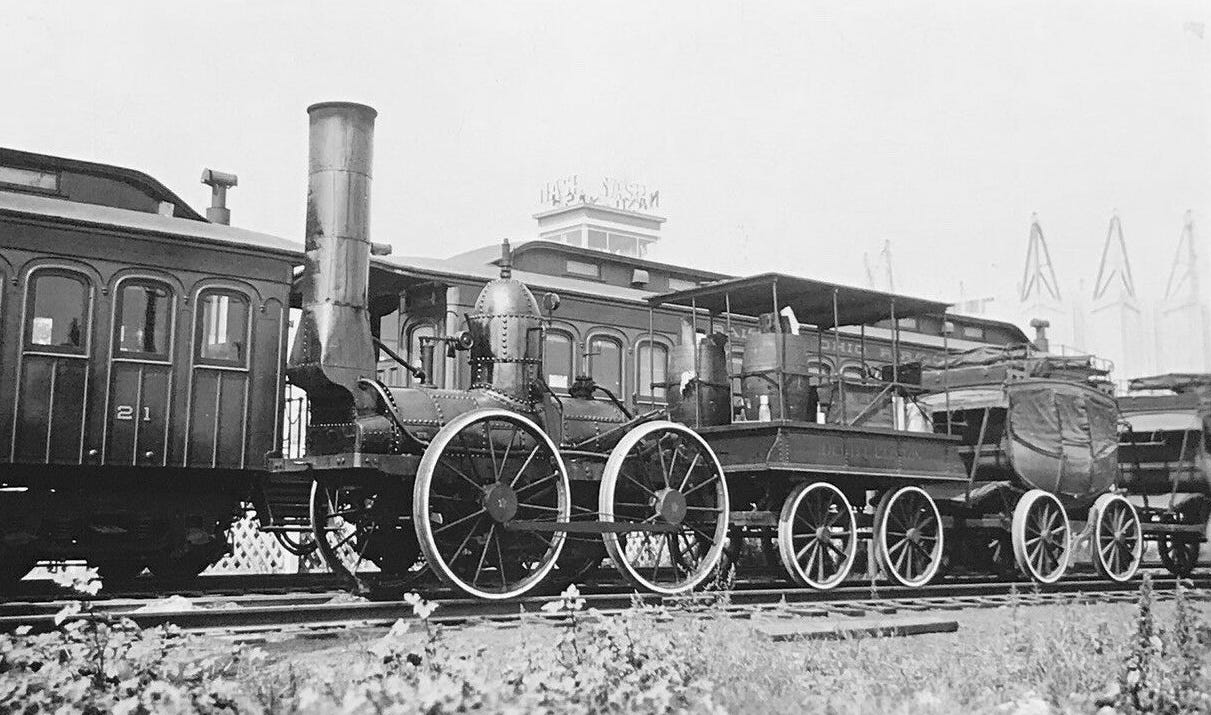 DeWitt Clinton" (Train): Locomotive, Invention, Photos