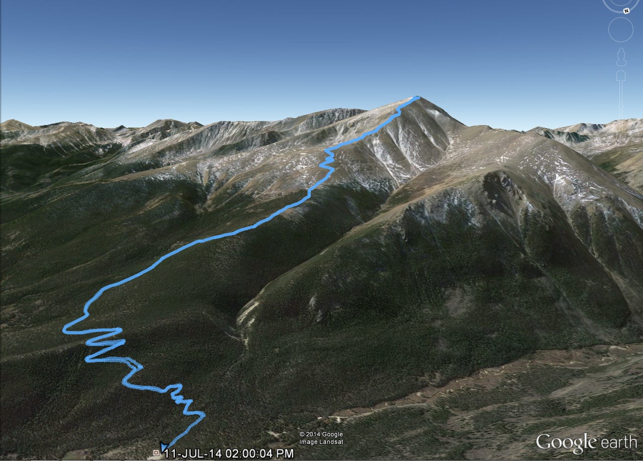 Mt. Elbert Summit: 14,433 ft - Take a Walk
