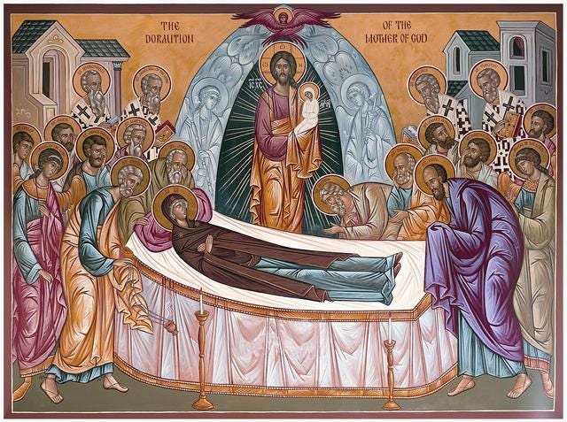 Orthodox Christians Commemorate the Dormition of the Virgin Mary - Juicy  Ecumenism