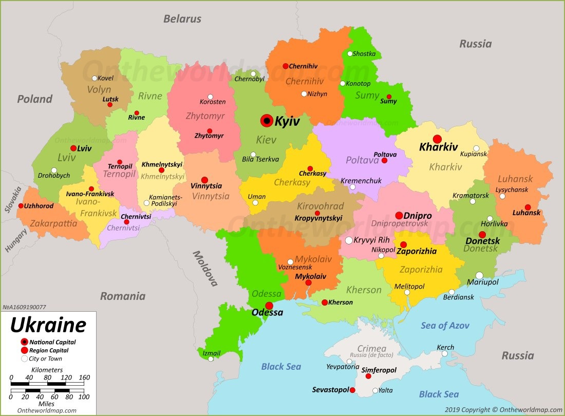 Ukraina Map / Cheism: Ukraine Map / Printable map of ...