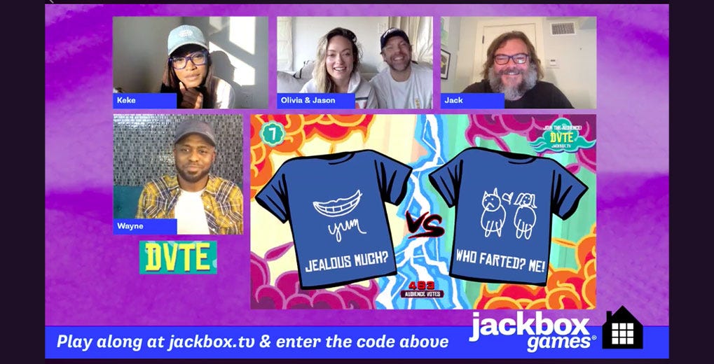Celebrity Jackbox Games and Giving Case Study | Telescope.tv