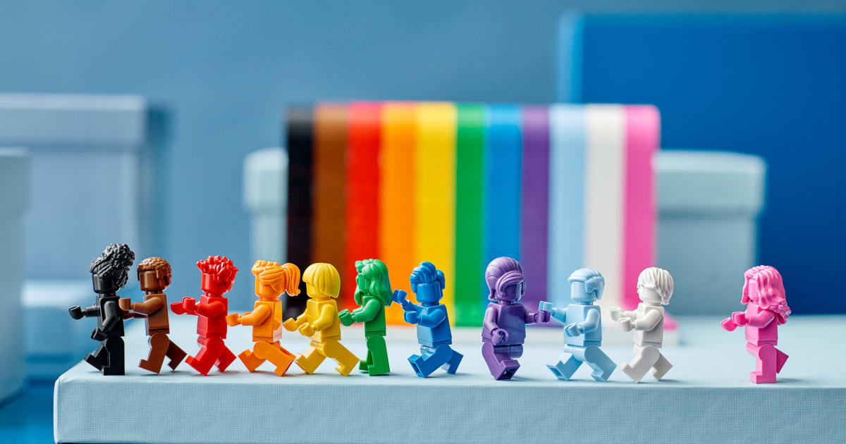 Lego announces 1st rainbow set ahead of LGBTQ Pride month