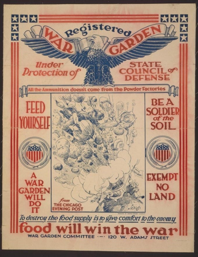 John E. Sheridan, 1918, U.S. Food Adminstration