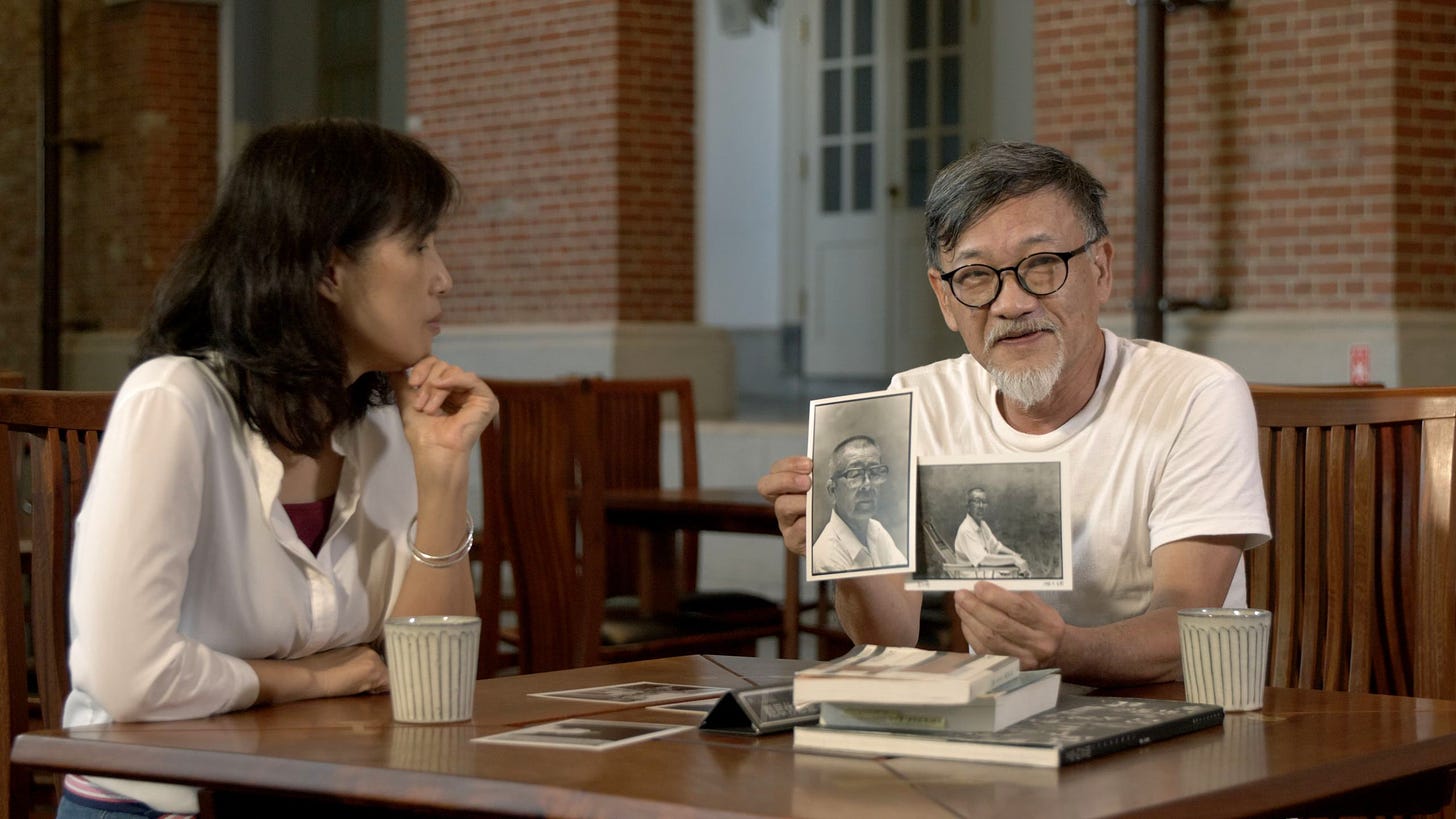 Author Lai Hsiang-yin and photographer Lin Bo-liang share their memories of Yeh Shih-tao in “Yeh Shih-tao: A Taiwan Man”