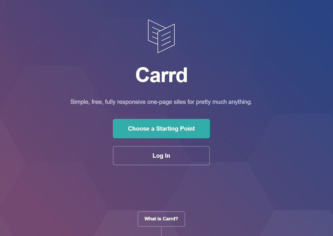 Carrd Website Builder