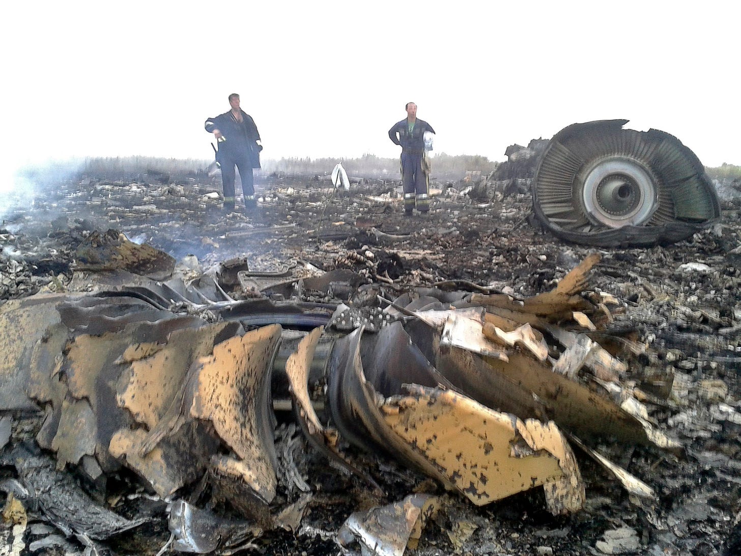 Malaysia Airlines Flight 17: Plane with 295 on board shot down in ...