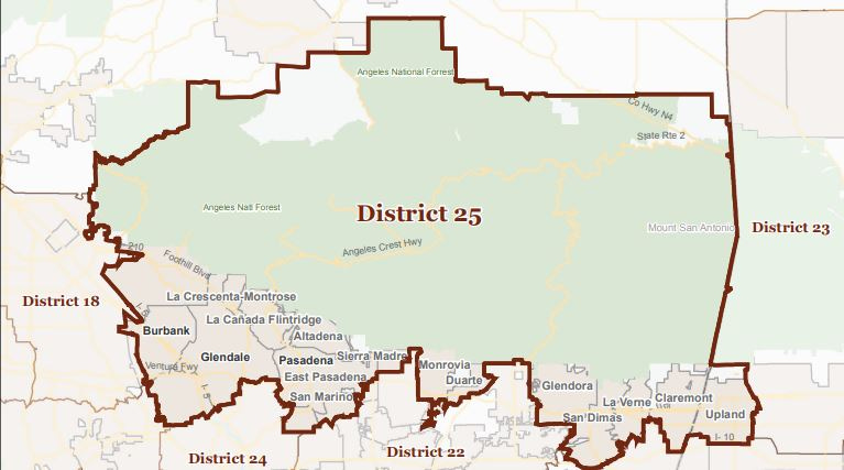 CA Senate District 25