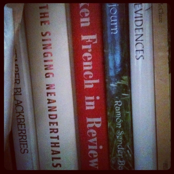 Subotnick's bookshelf