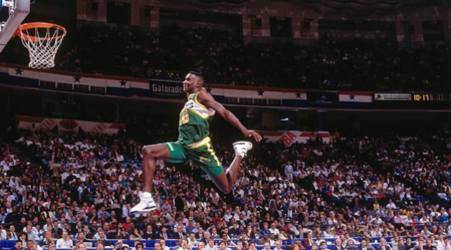 Shawn Kemp Had Three Of The Greatest Dunks In NBA History Within 24 Minutes  During The 1992 Playoffs