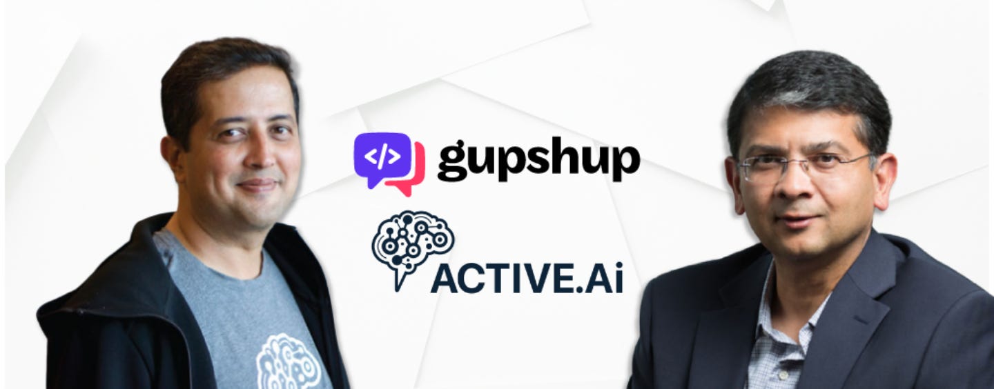 Gupshup Inks Deal to Acquire Conversational AI Platform Active.Ai