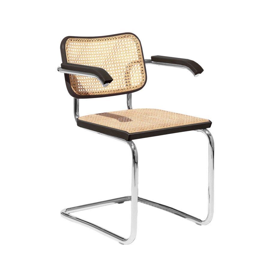 Cesca Arm Chair, Caned