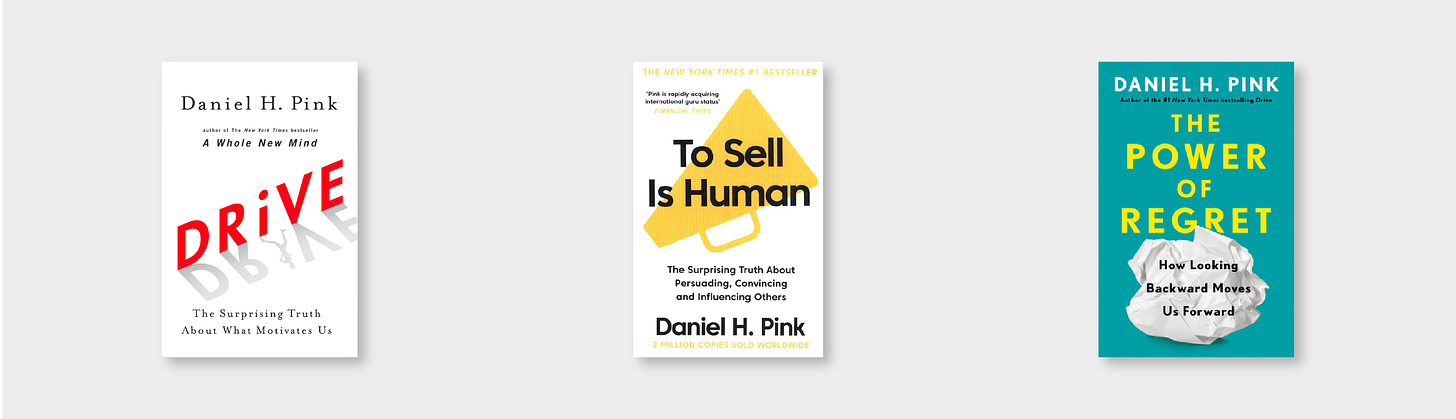 Daniel Pink on the importance of intrinsic motivation and the power of  regret — Attuned