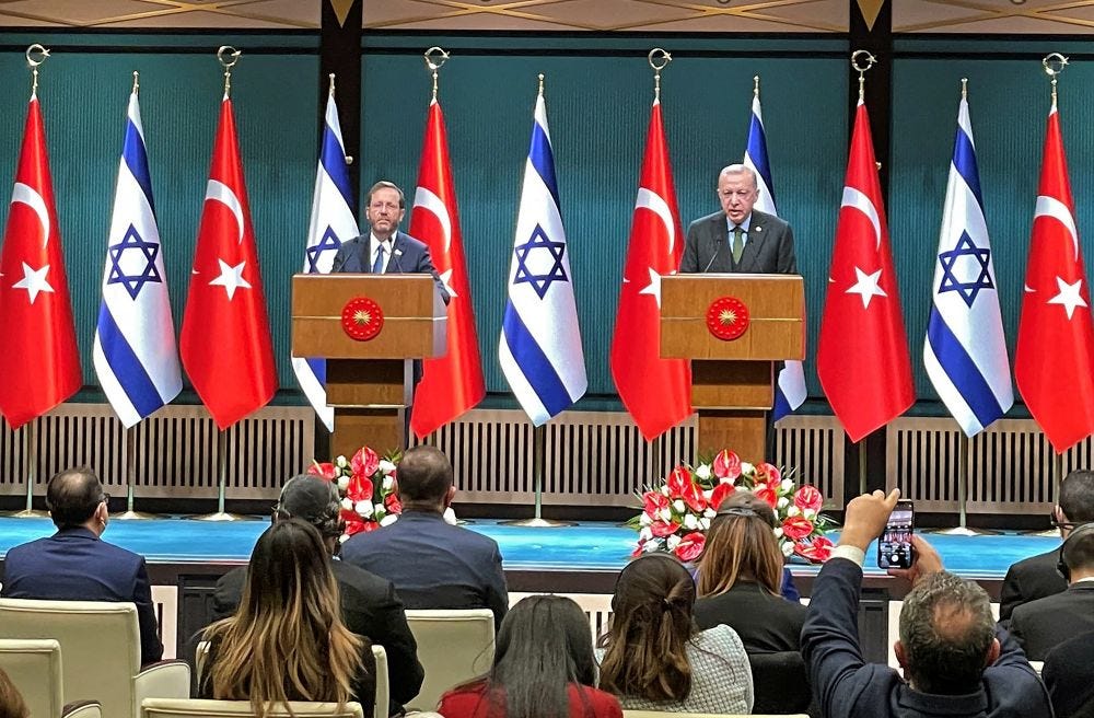 Erdogan: Improving Ties With Israel Will Contribute To Regional Stability -  I24NEWS