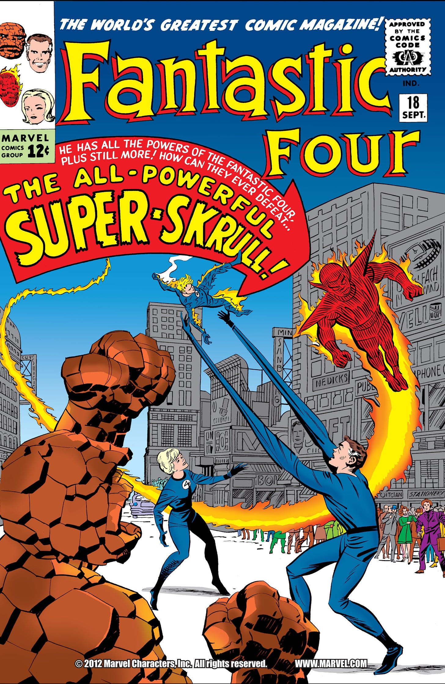 Fantastic Four Vol 1 18 | Marvel Database | Fandom
