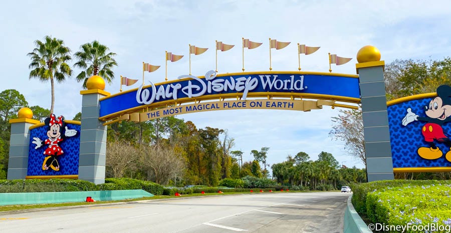 PHOTOS! Take a Look at a Completed Reimagined Walt Disney World Entrance  Sign | the disney food blog