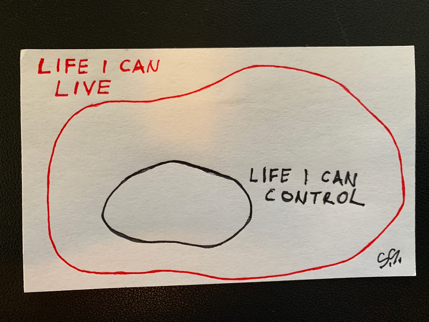 Life I Control vs. Life I Can Live