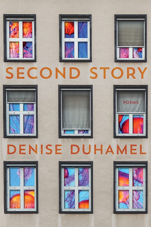 This is the cover of Second Story by Denise Duhamel