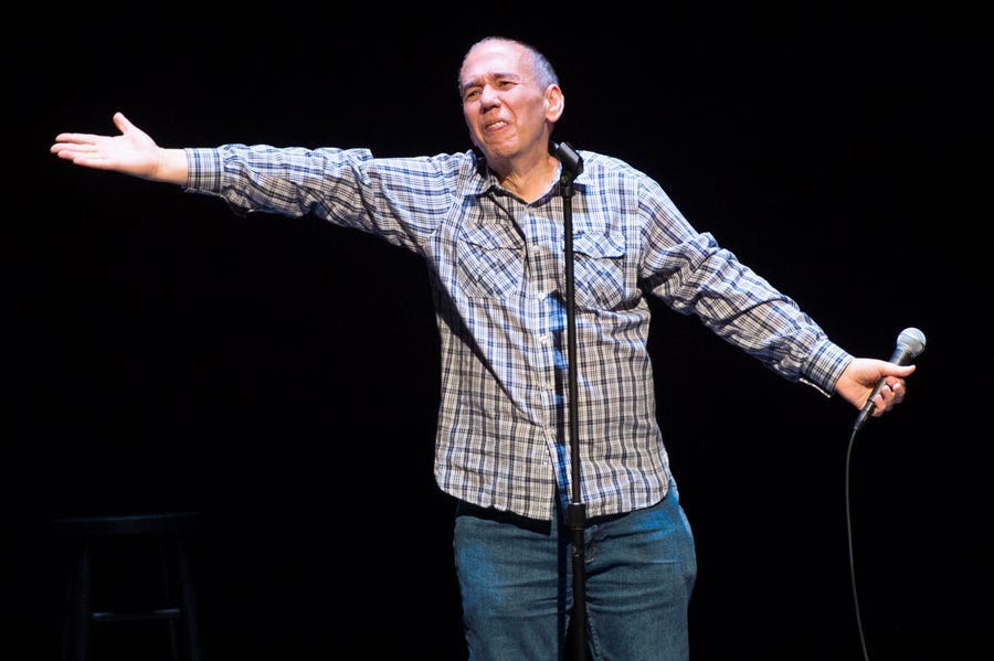 Comedian Gilbert Gottfried performs at a David Lynch Foundation Benefit for Veterans with PTSD on April 30, 2016, in New York. Gottfried’s publicist and longtime friend Glenn Schwartz said Gottfried, an actor and legendary standup comic known for his abrasive voice and crude jokes, died Tuesday, April 12, 2022. He was 67.