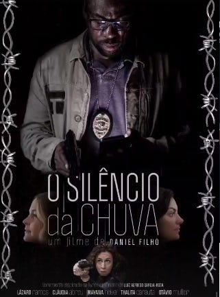 Cartaz do filme "O silencio da chuva"