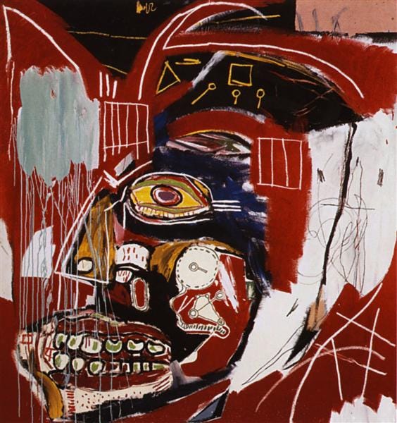 In this Case, 1983 - Jean-Michel Basquiat - WikiArt.org