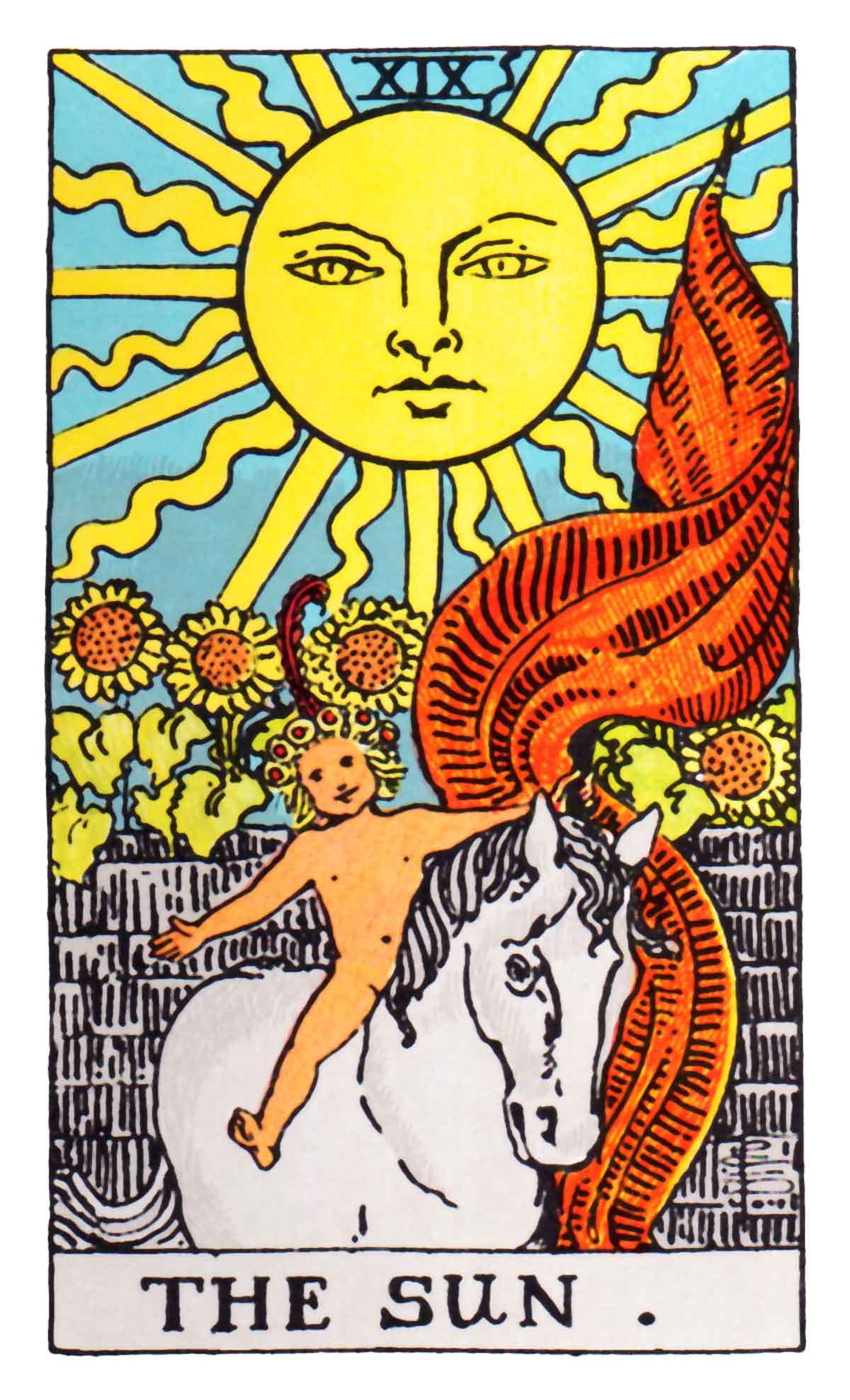 Image result for tarot the sun