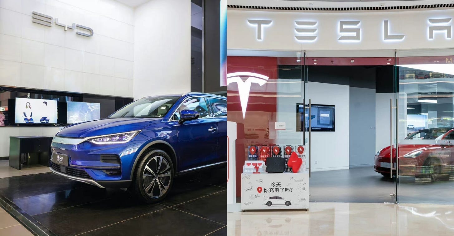 BYD’s Q3 Vehicle Sales Surpass Tesla