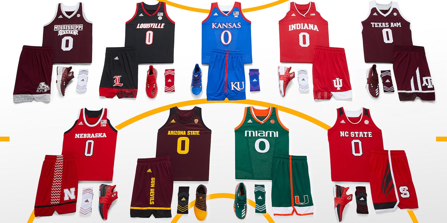 adidas Unveils New Men's and Women's Uniforms for the NCAA Basketball  Postseason - WearTesters