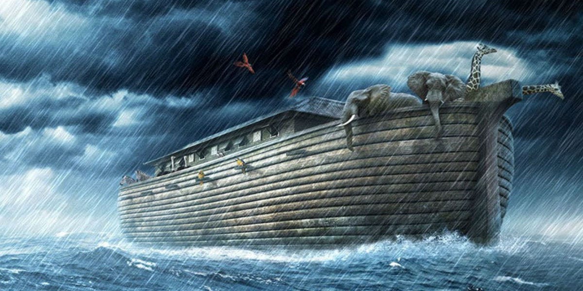 Lent, Noah&#39;s Ark, and Baptism - First Sunday of Lent B -