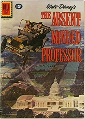 Comic book adaptation of The Absent-Minded Professor
