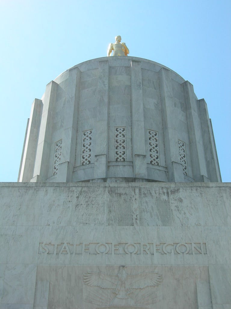 Oregon State Capitol Tower