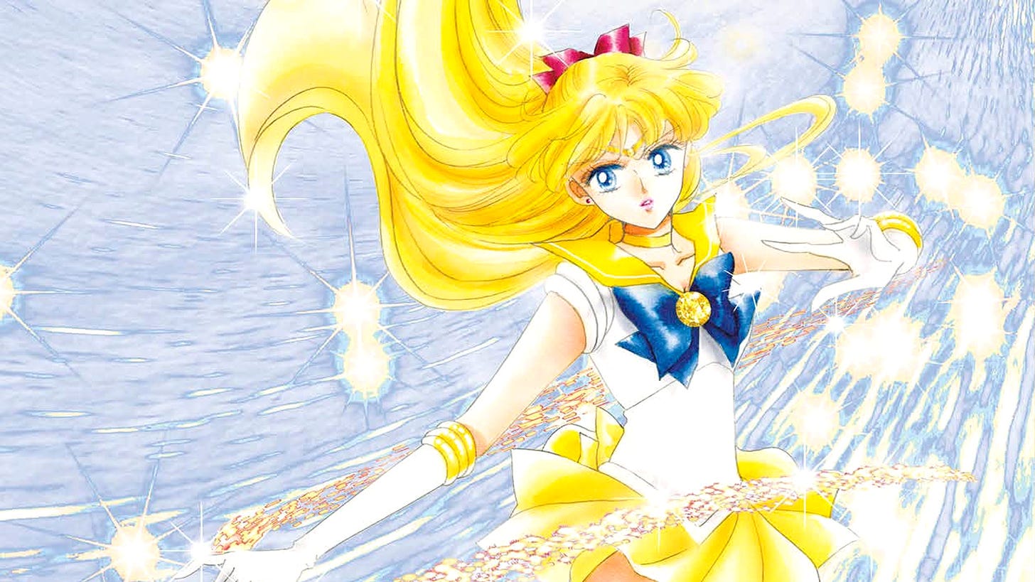 Sailor Moon: Naoko Takeuchi Collection Volume 5 manga cover featuring Sailor Venus
