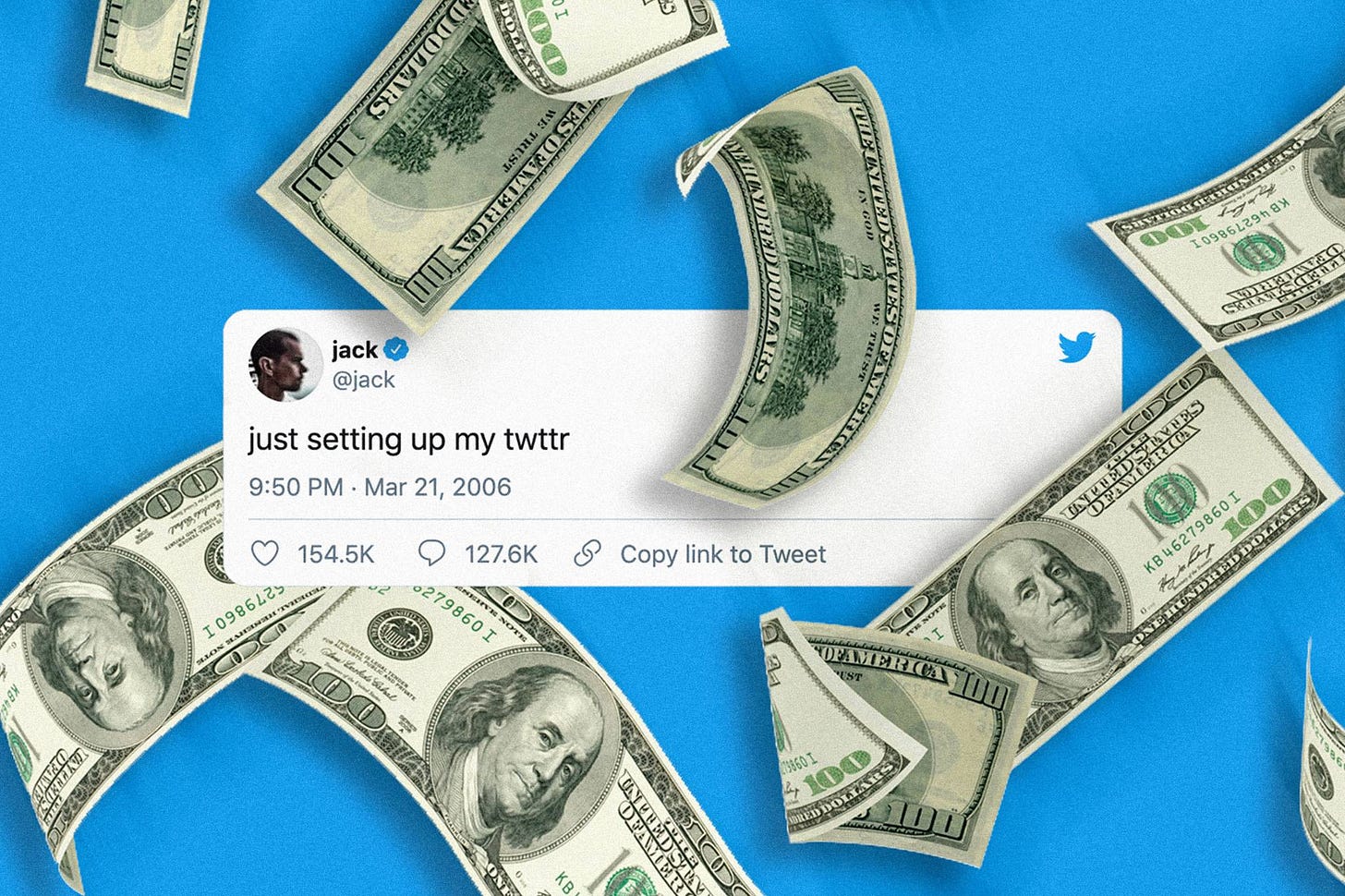 NFT dòng tweet đầu tiên của CEO Twitter được “chốt giá” 2,9 triệu USD -  Coin68