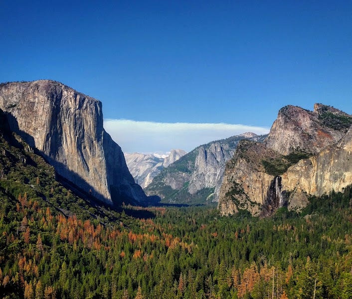 the majesty of Yosemite, a place to reflect, to exist, to breathe and just be