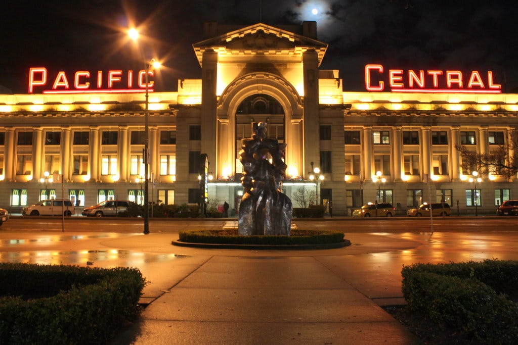 Pacific Central Train Station in Vancouver, BC | Ryan Van Veen | Flickr
