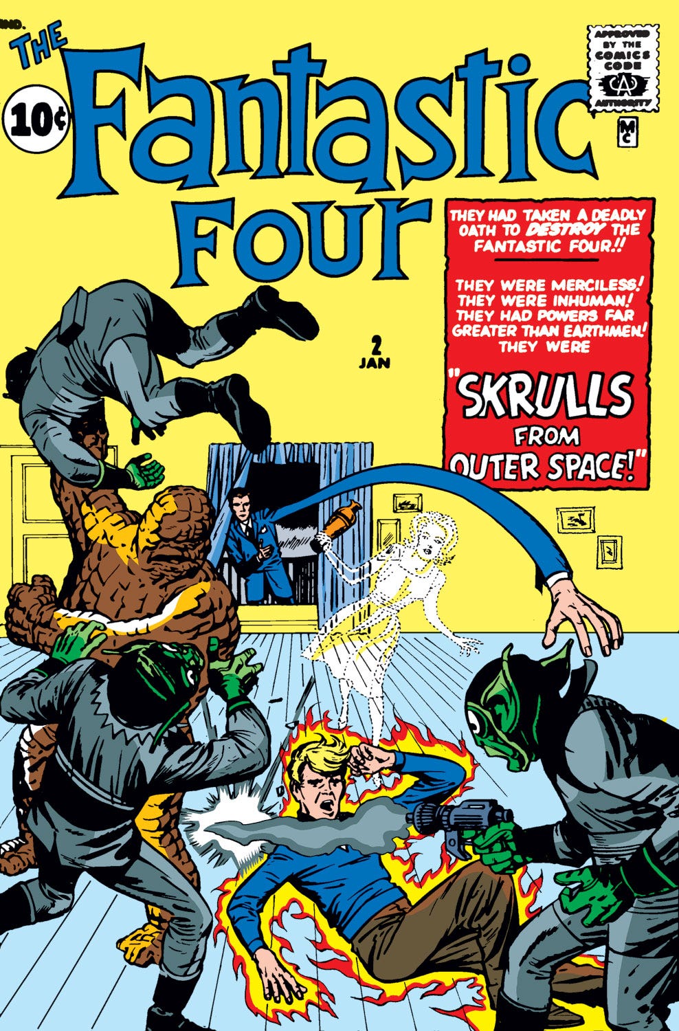 Fantastic Four (1961) #2 | Comic Issues | Marvel