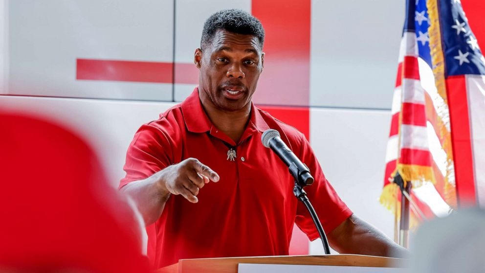 Asked about Herschel Walker controversy, Brian Kemp says: 'I'm supporting  the ticket' - ABC News