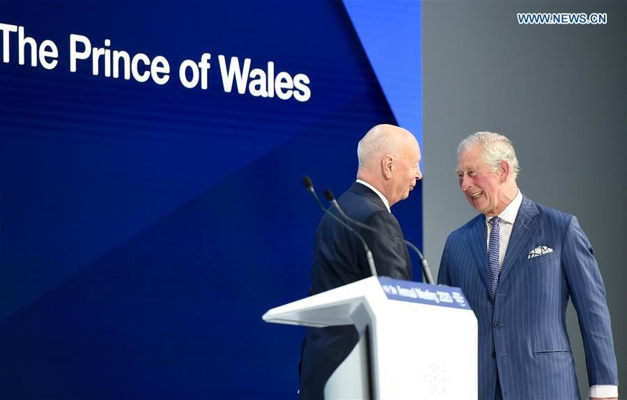 Britain's Prince Charles attends World Economic Forum ...
