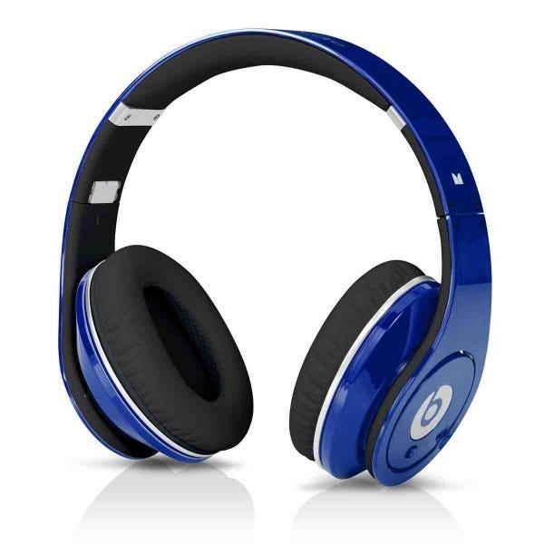 Monster Beats By Dr Dre Studio HD On-Ear Headphones Deep Blue