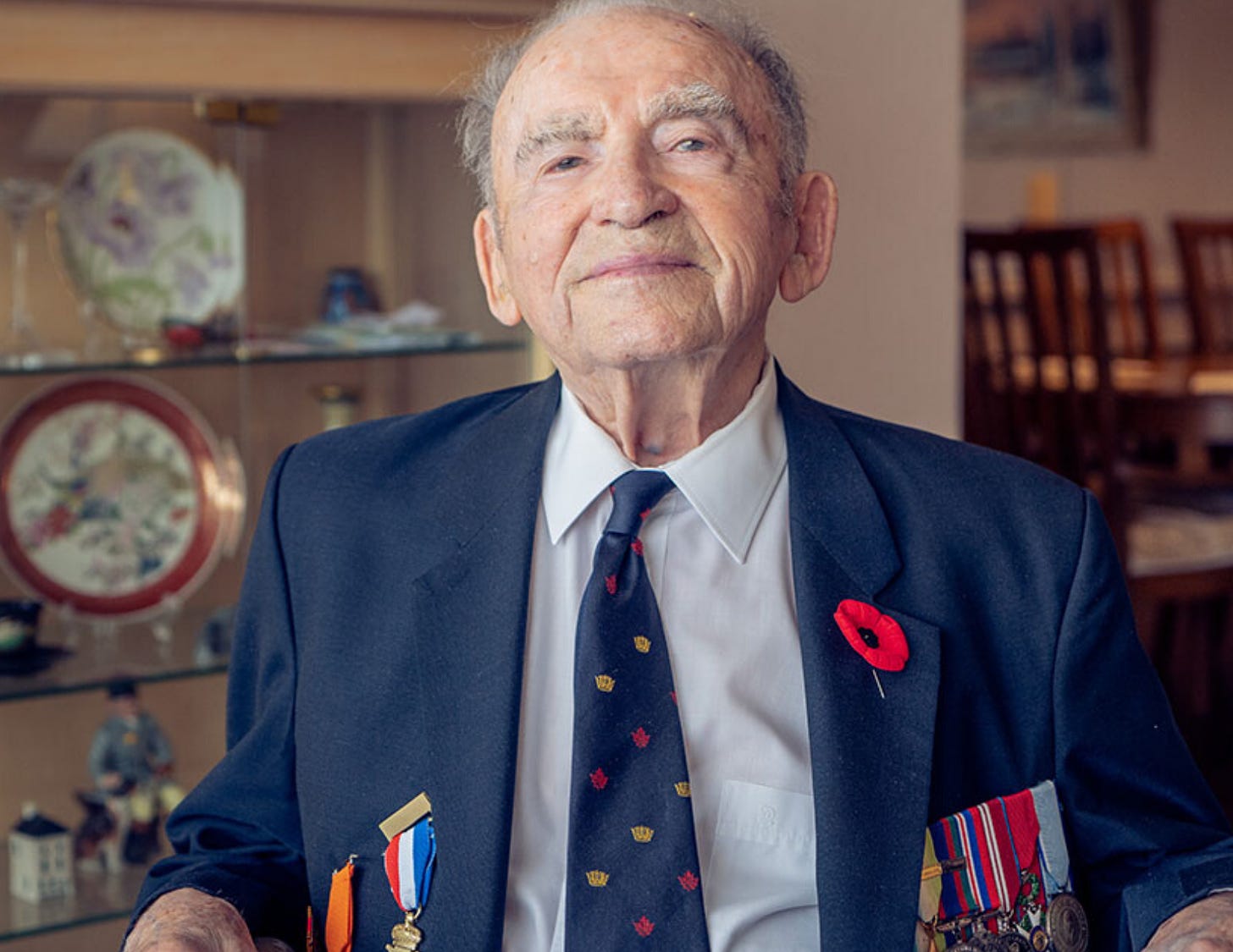 Alex Polowin, 98-year-old, WWII vet and D-Day hero